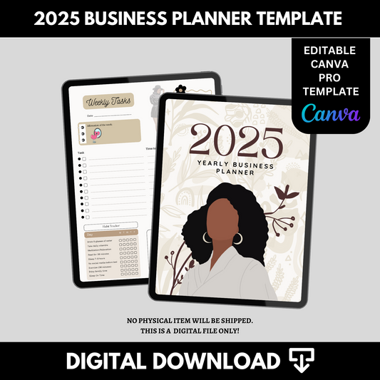 2025 Yearly Business Planner