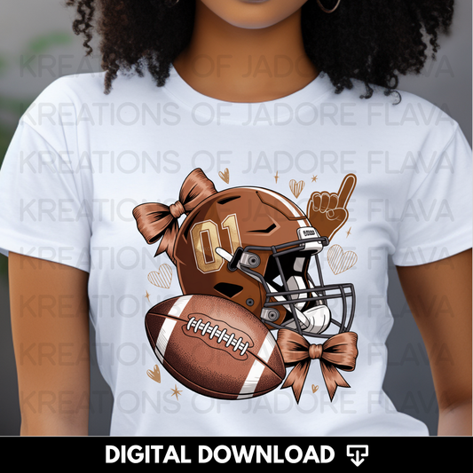 #1 Football Season PNG