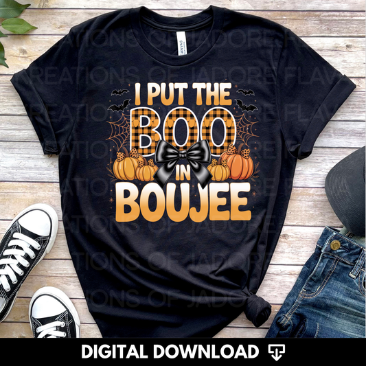Halloween BOOJEE PNG