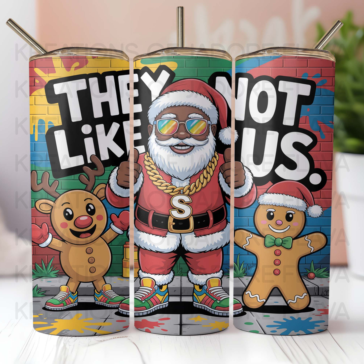 TNLU Christmas Tumbler Wrap