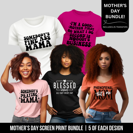 Mother's Day Transfer Bundle (Pack of 25)