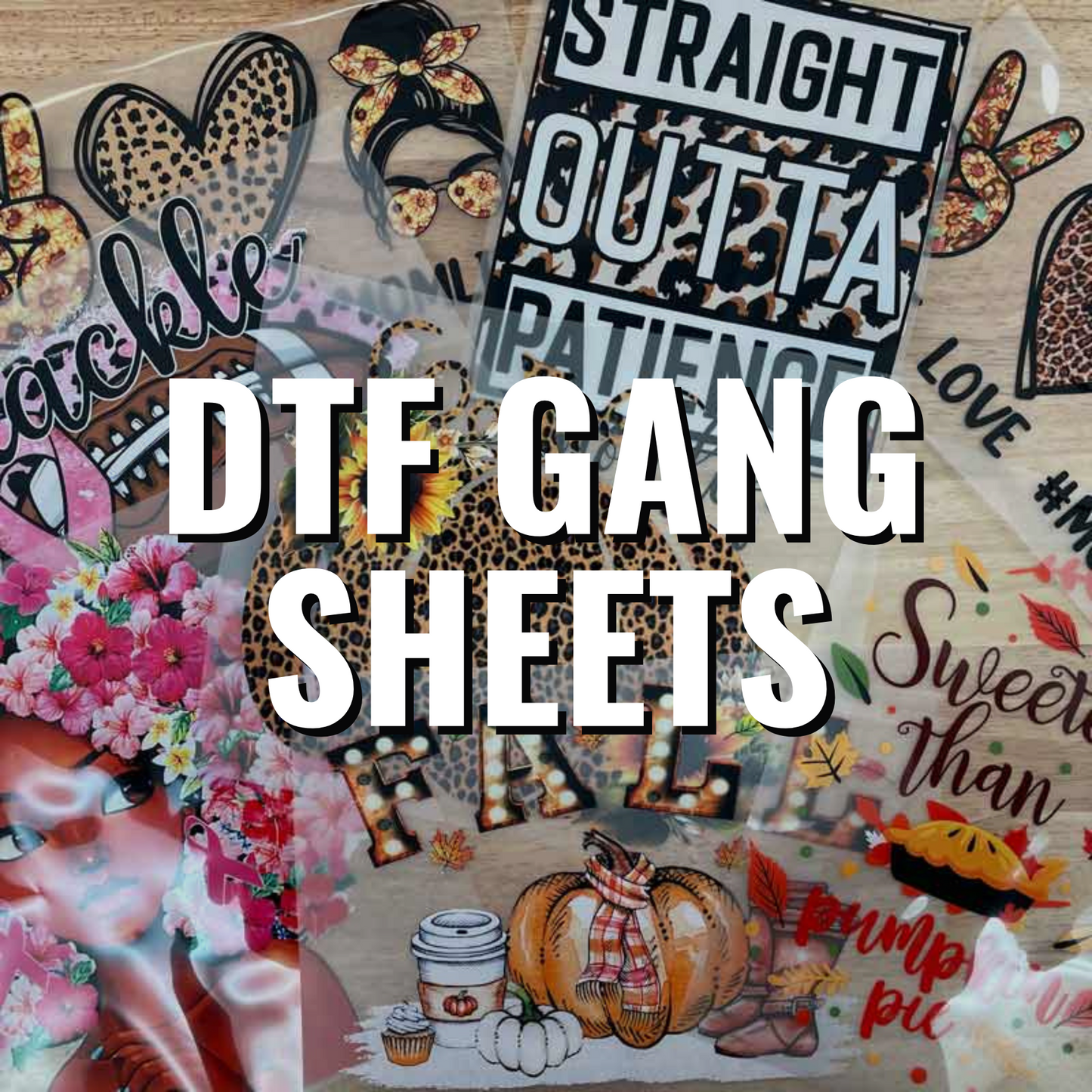 Custom 22x60 DTF Gang Sheet