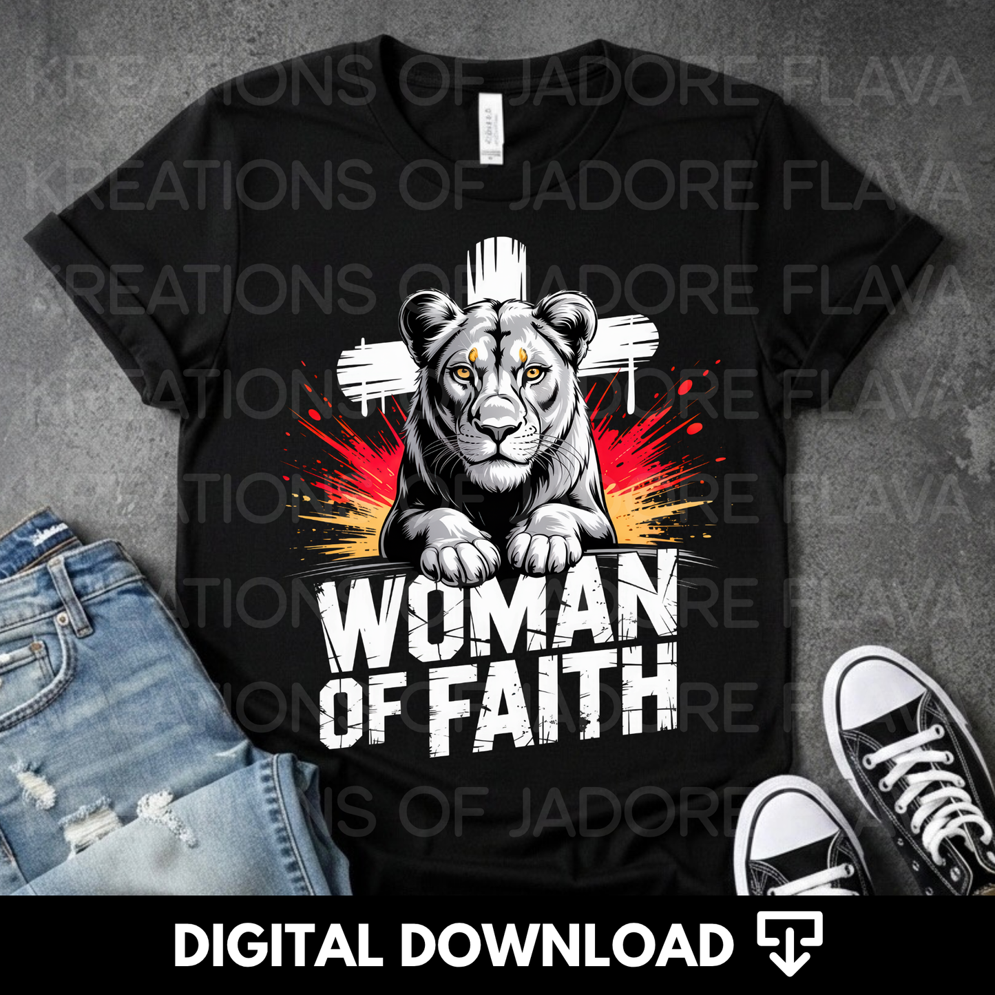 Woman of Faith Png