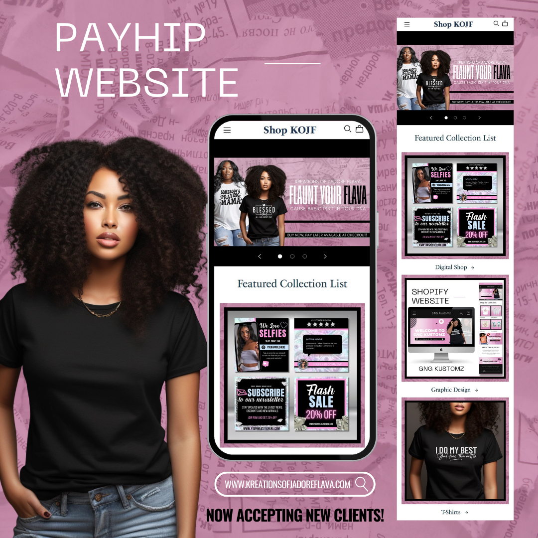 Custom Payhip Website Design