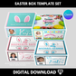 Easter Box Template Bundle