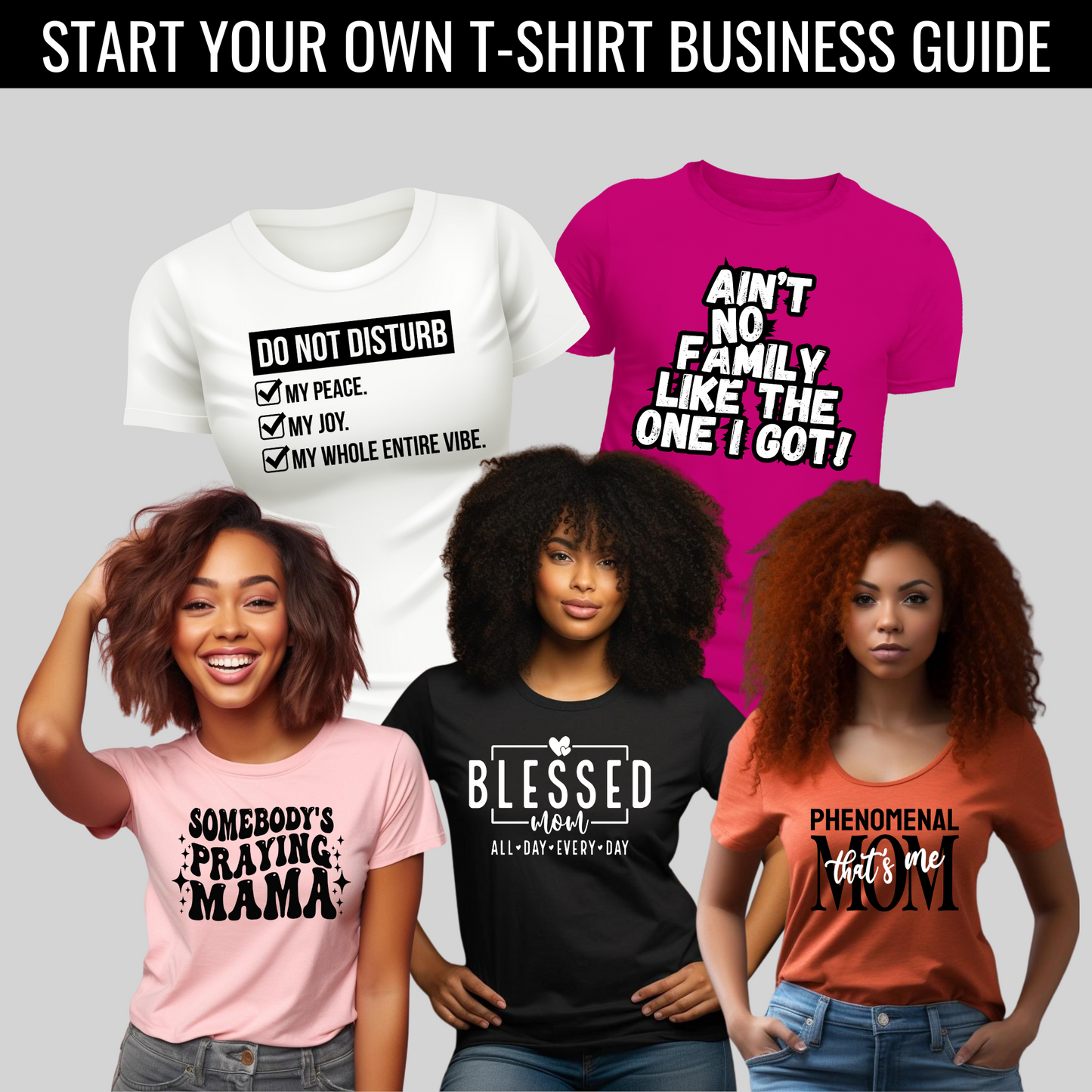 T-Shirt Boss BluePrint with Master Resell Rights