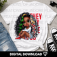 They Not Like Us PNG Bundle