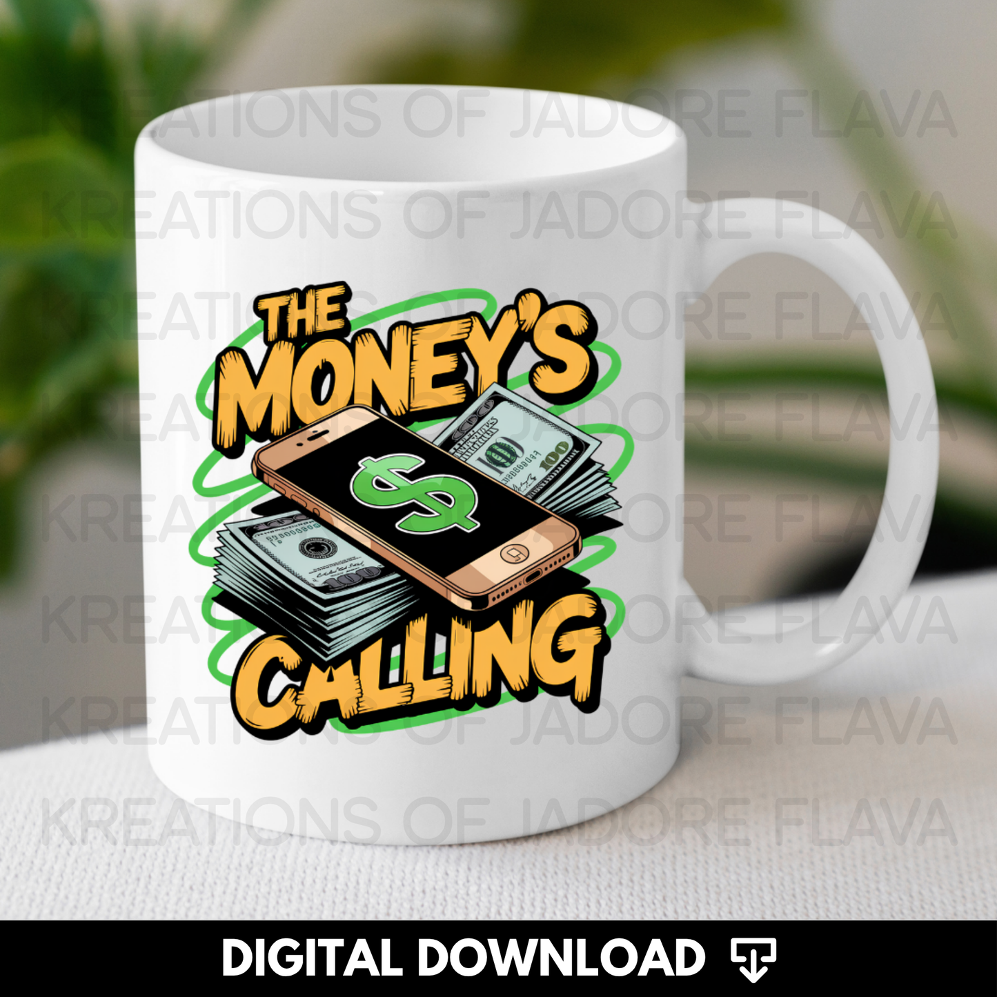 “Exclusive” Money's Calling PNG