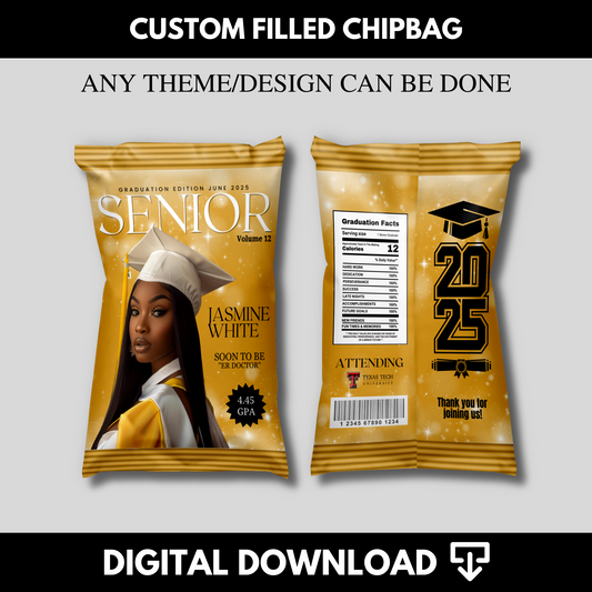 Custom Filled Chipbags