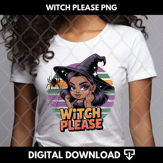 Witch Please PNG