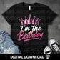 I'm The Birthday PNG