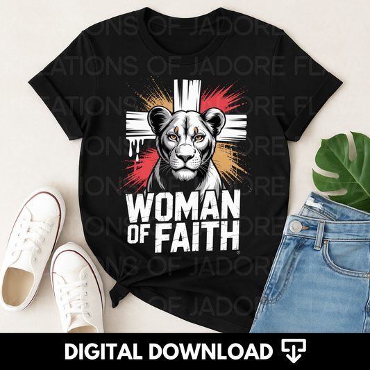 Woman of Faith Png