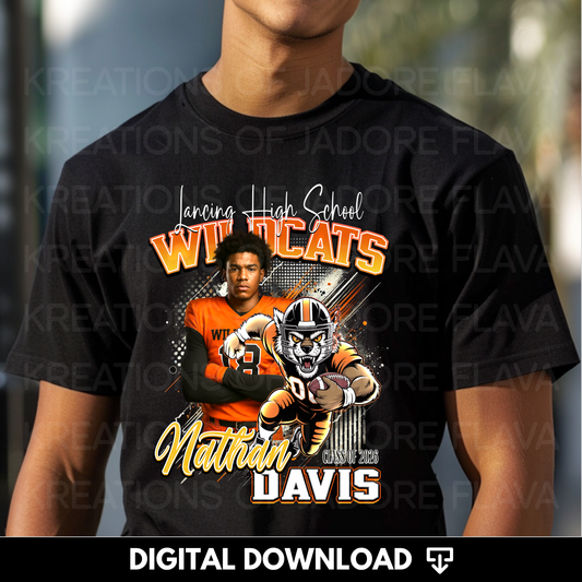 Photoshop Football PSD File (PHOTOSHOP REQUIRED)