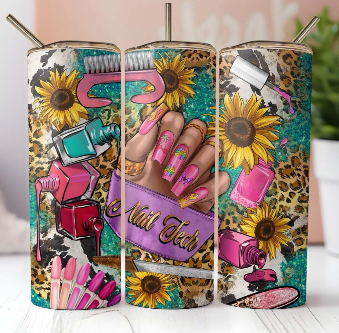 Nail Tech 20 oz Tumbler