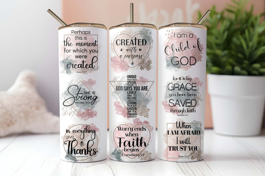 Faith Affirmation 20oz Tumbler