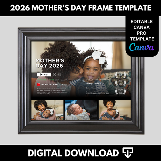 Mother's Day Frame Template