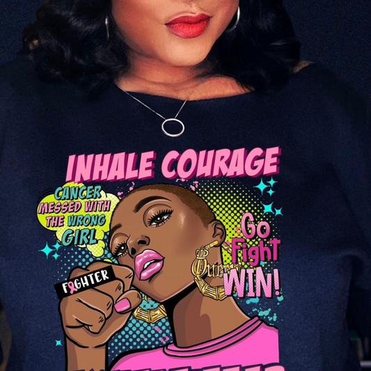 Inhale Courage Tee