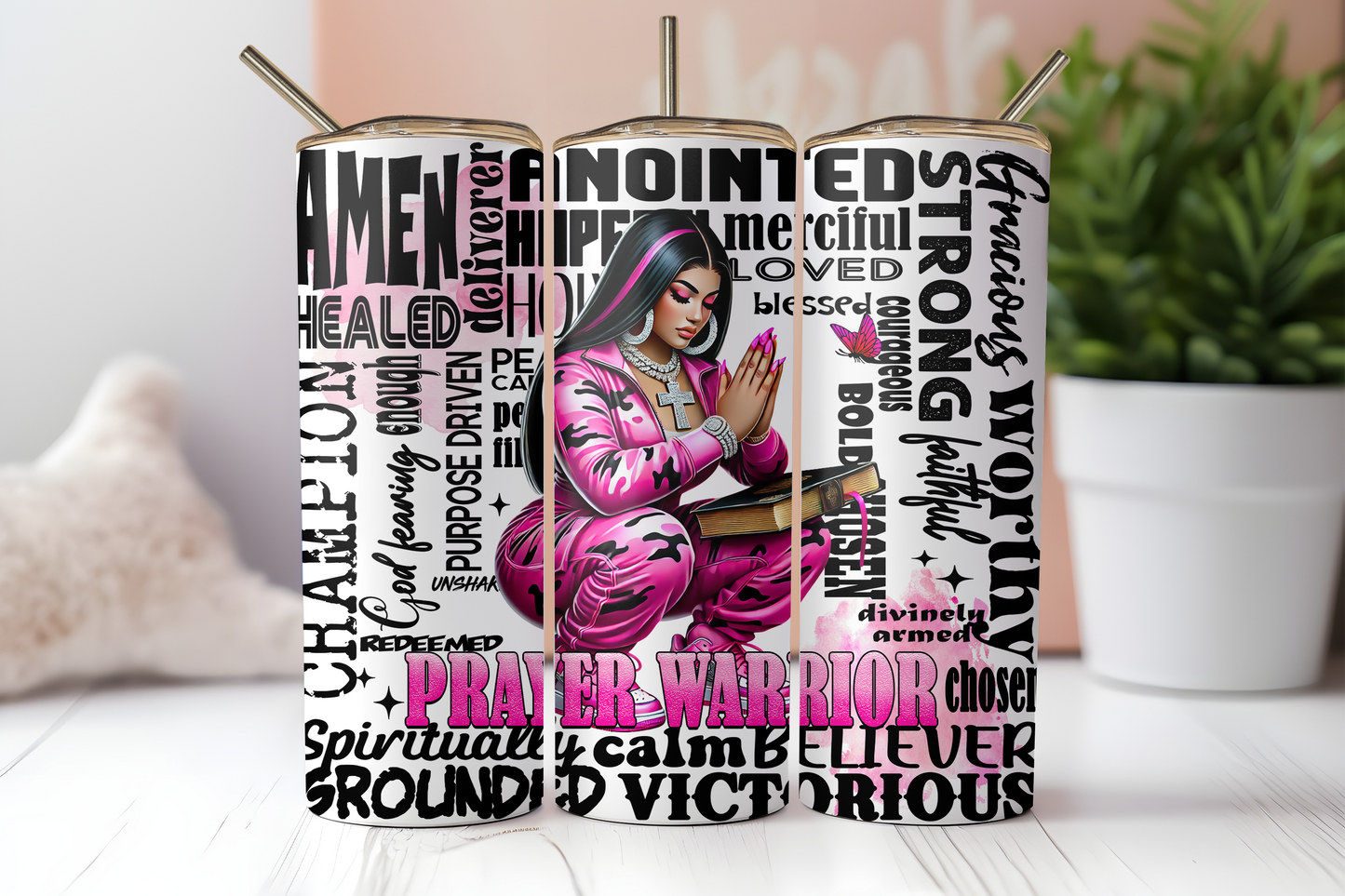 Prayer Warrior 20oz Tumbler