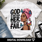 God is Within Her Png
