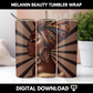 Melanin Beauty Tumbler Wrap Bundle