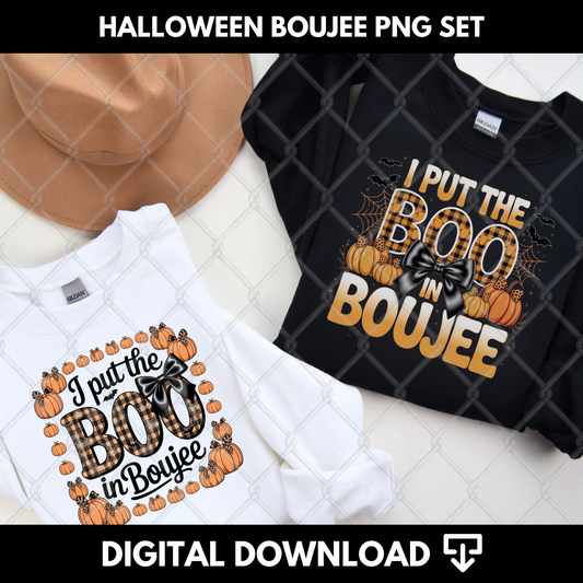 Halloween BOOJEE PNG