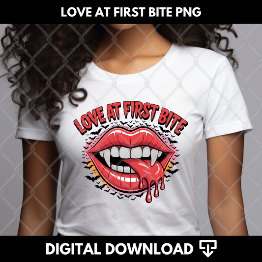 Love at first Bite PNG
