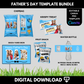 Father's Day Template Bundle