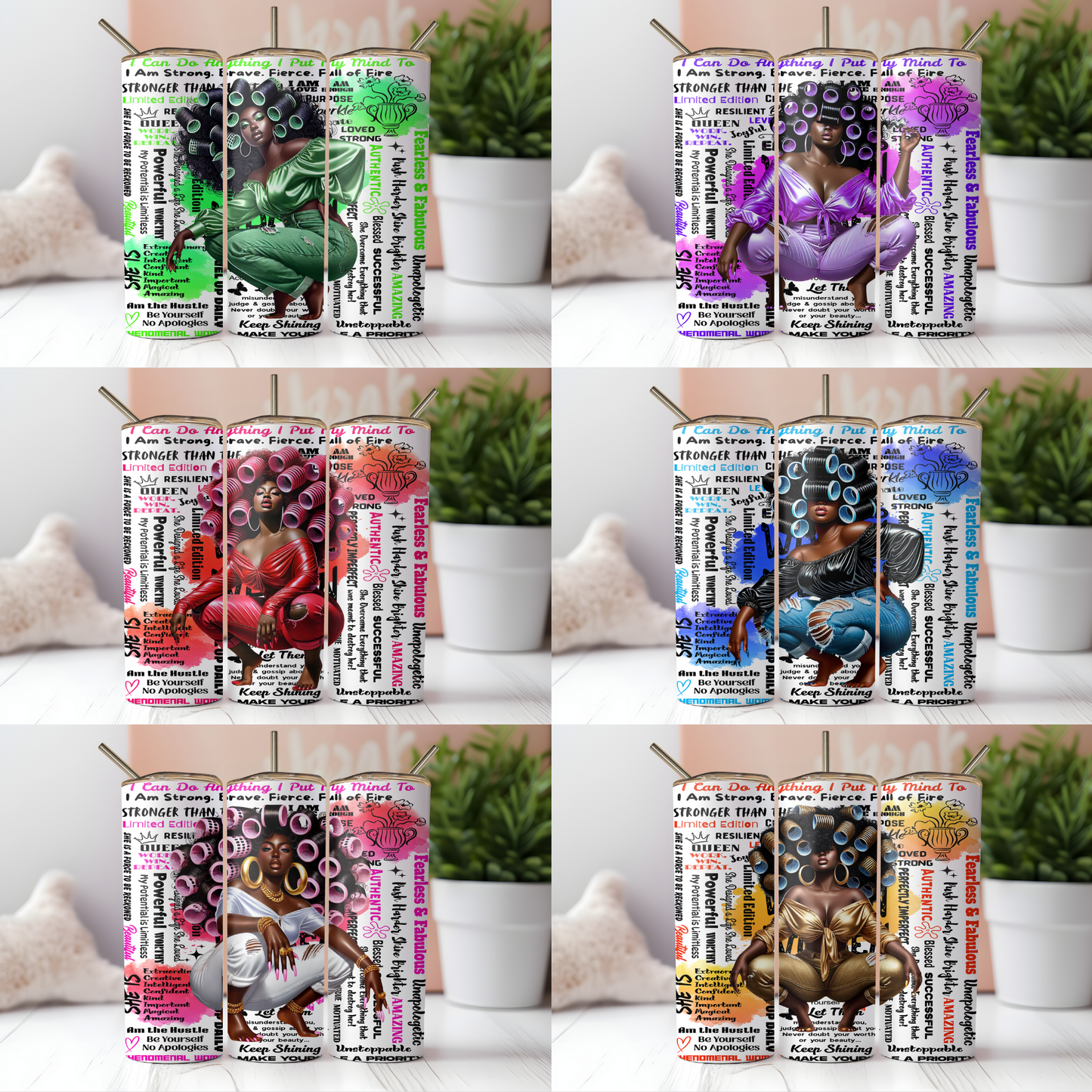 Crowned in Curls 20oz Tumbler