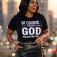 Talk to God T-Shirt | Christian Faith Graphic Tee | Inspirational Religious Shirt for Women