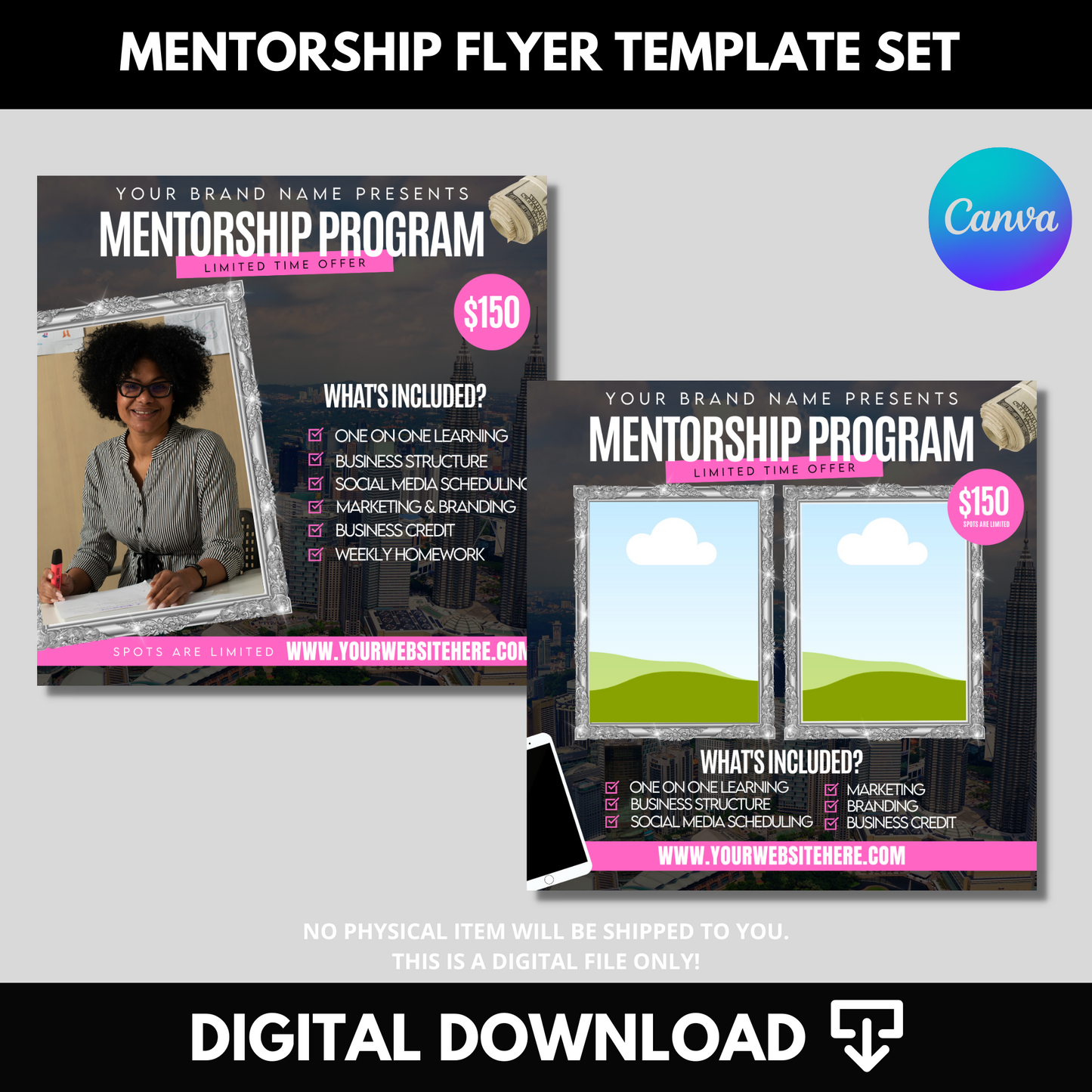 Mentorship Flyer Template