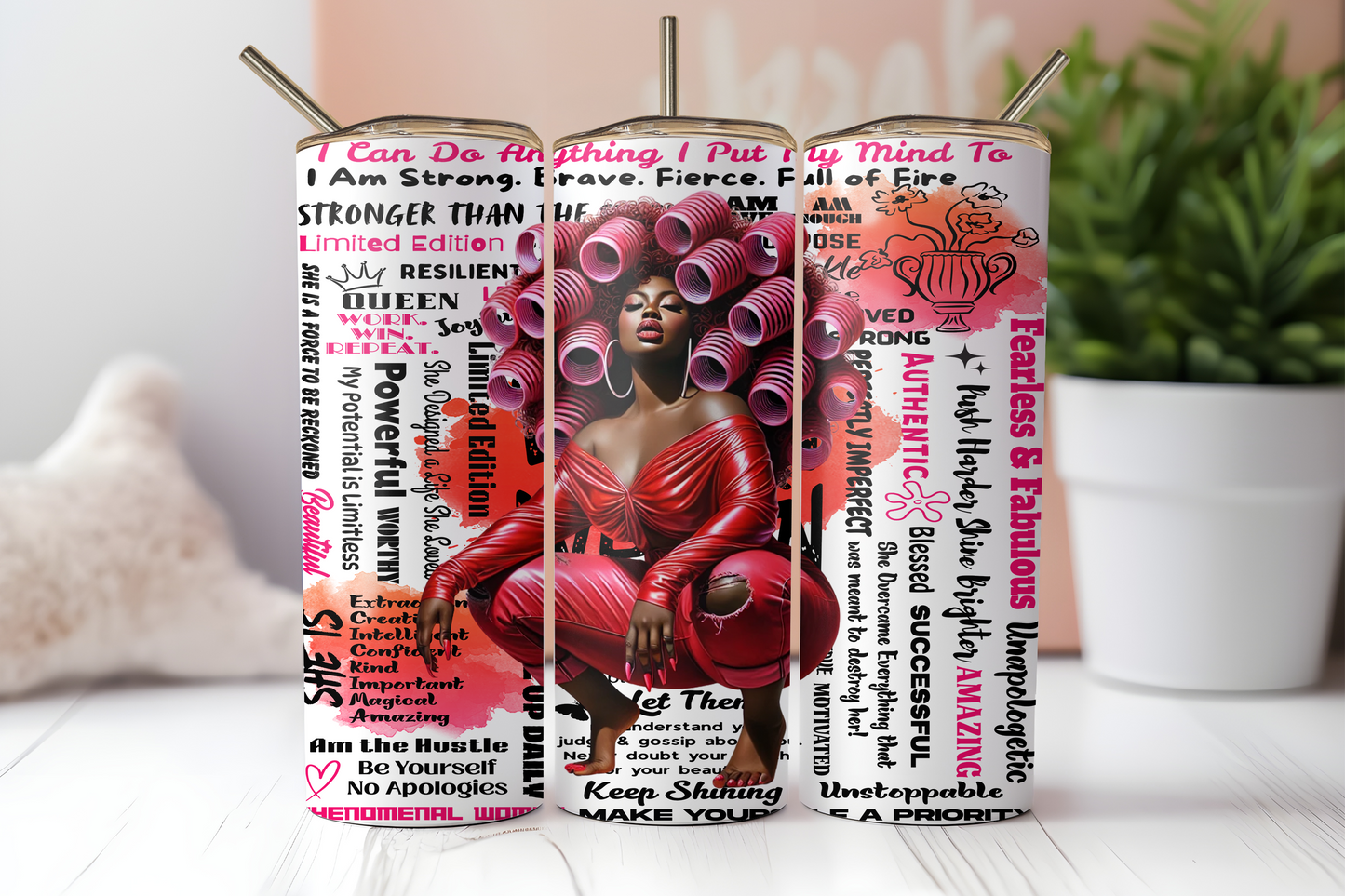 Crowned in Curls 20oz Tumbler